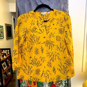 Marigold peasant shirt from Reitmans